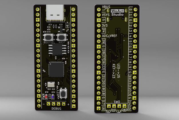 WeAct RP2040 board