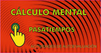  CÁLCULO MENTAL PASATIEMPOS