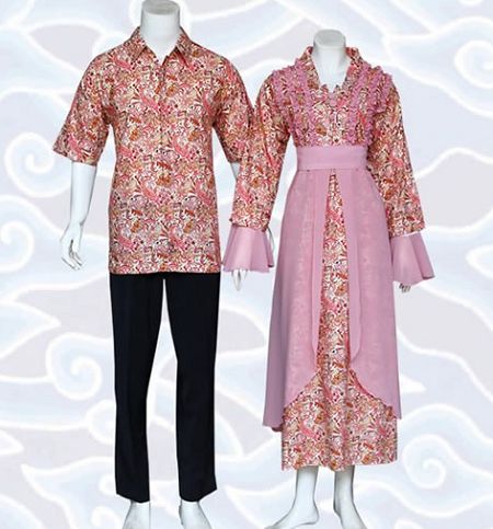 15 Model Baju  Batik Kombinasi Sifon Terbaru 2021 1000 