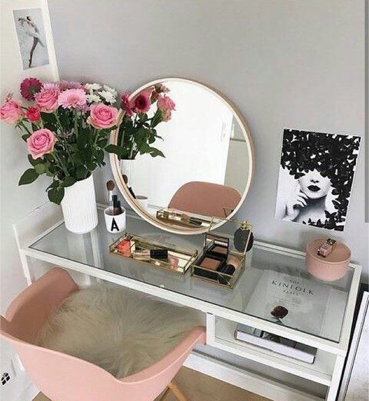 Dressing Table Inspiration Konsep Modern Minimalist