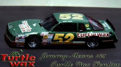 Jimmy Means #52 Turtle Wax Racing Champions 1/64 NASCAR diecast blog 1987 Winston Cup Folgers Eureka