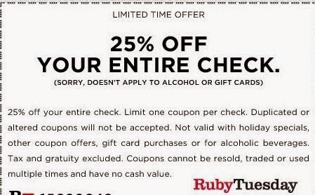 ruby tuesday coupons 2018