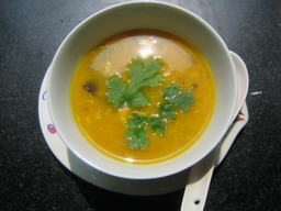 yummy creamy pumpkin soup