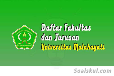 daftar fakultas jurusan universitas malahayati