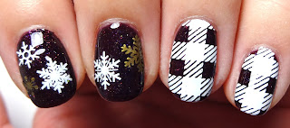 Snowflake Nails