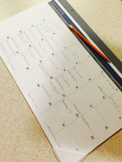 family calendar