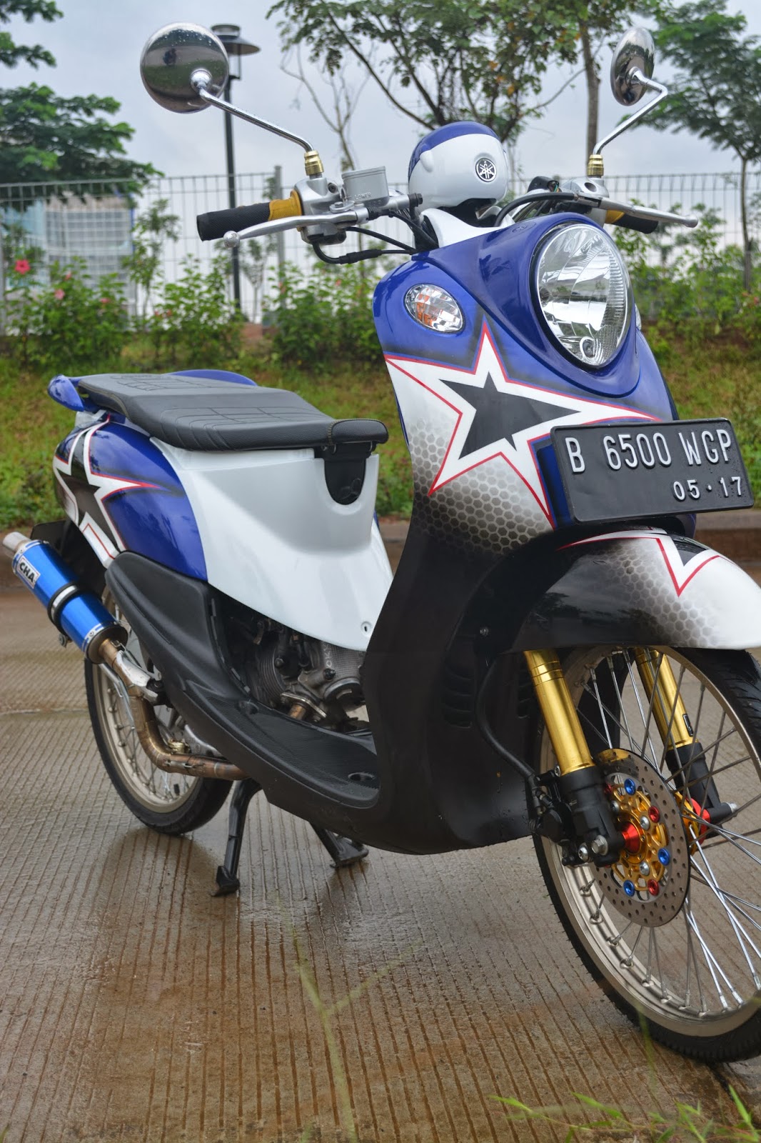 Kumpulan 42 Modifikasi Warna Yamaha Fino Terbaru Kempoul Motor