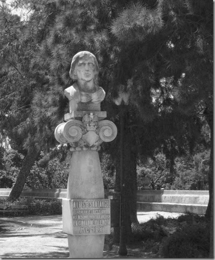 Luis Santangel en La alameda_