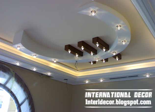 Italian Gypsum Board roof designs - Gypsum Board Roof Decorations