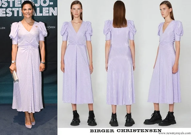 Crown Princess Victoria wore Birger Christensen Sierina Dress