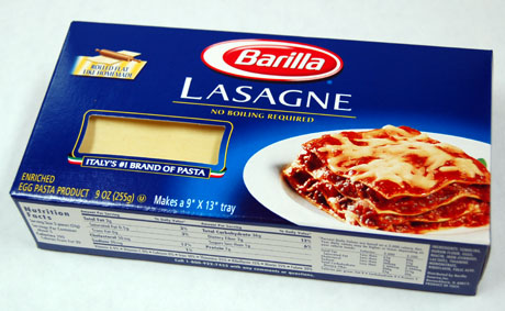 Mahligai Idea: resepi lasagna for my roomate~