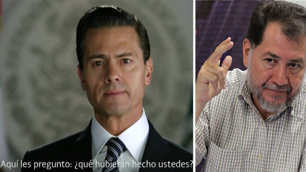 Qué se disminuyan el 50% los sueldos, EPN, su gabinete, el INE y los Partidos, Peña le vio la cara de pendejo al pueblo, cree que lo puede seguir haciendo: Fernandez Noroña