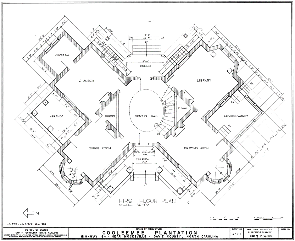 Cooleemee Plantation Floor Plans