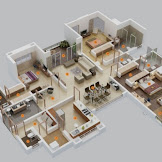 Desain Rumah 3d Minimalis