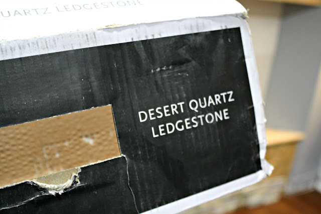 Desert quartz ledgestone