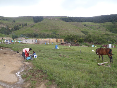 Insonge a typical village in South Africa