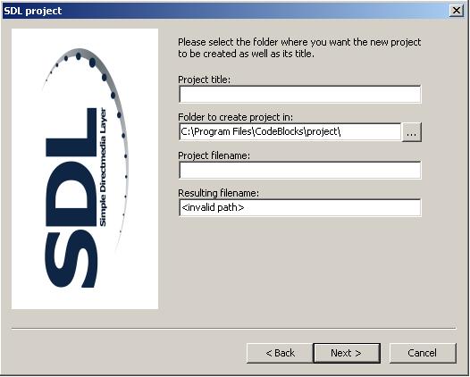 SDL project title