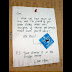 Hilarious message from a mum to her son