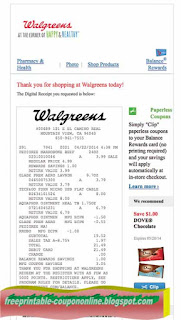 Free Printable Walgreens Coupons