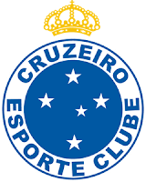 Escudo e Mascote do Cruzeiro Esporte Clube para colorir