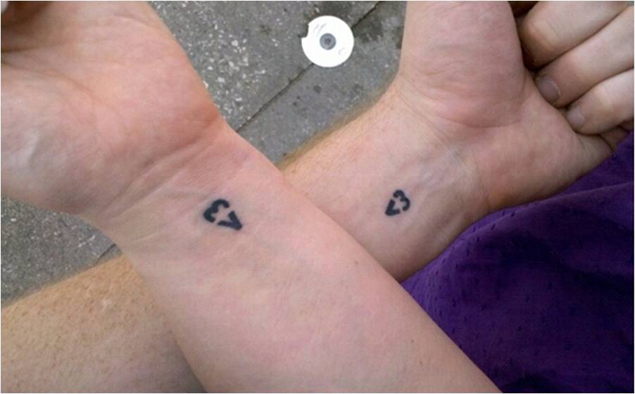 25 Love Tattoos For Couples