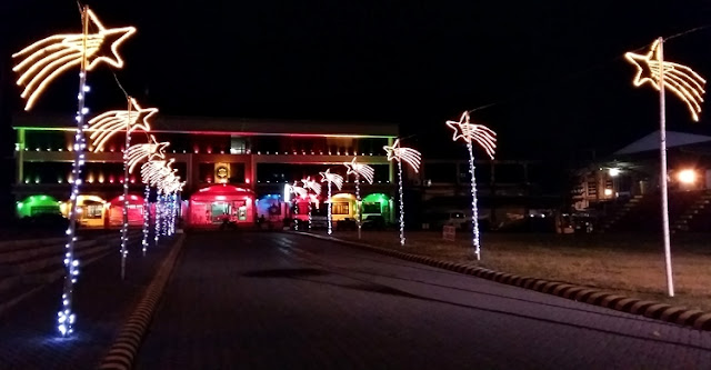 Christmas colors, lights at Polomolok Municipal Hall