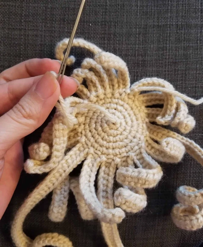 How to Attach Hair to Amigurumi: Three Ways - Moonbeam Stitches