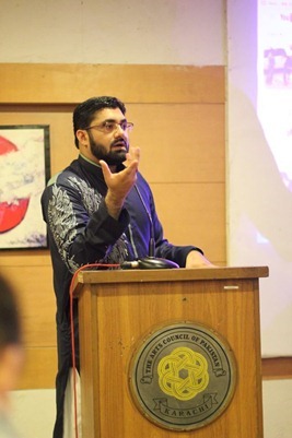 mohammad umer iftikhar at arts council