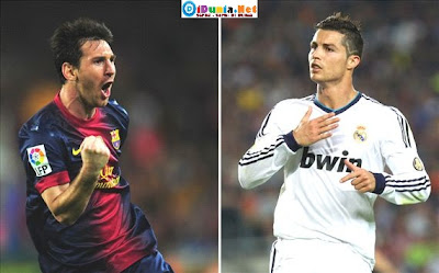 Cristiano Ronaldo dan Lionel Messi