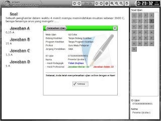 Cara Pengoperasian Aplikasi Ujian Online