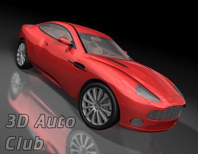 3D Models - Aston Martin V12 Vanquish