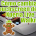 Cómo cambiar el touch o tactil cristal de sony Xperia Live con Walkman repair touch screen.