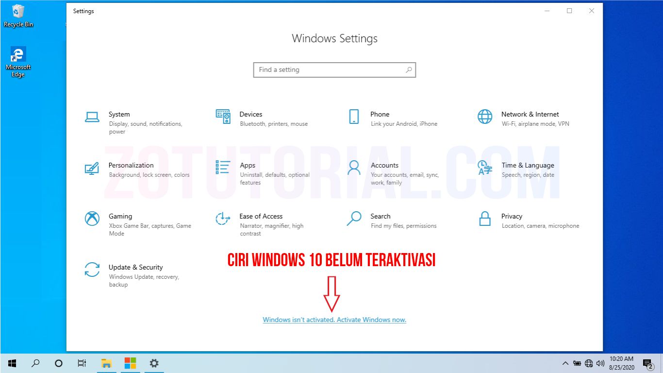 6 Cara Aktivasi Windows 10 Permanen 5 Cara Aktivasi