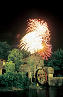 July 4th holiday activities in the Great Smoky Mountains.