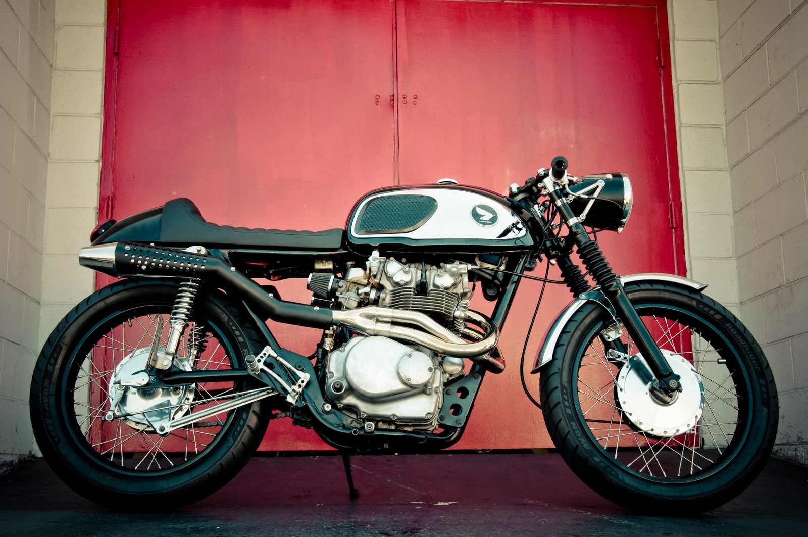 HONDAYES Honda CL450 Cafe Racer By Trophy Motorcycles