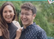 Dimas Anggara dan Nadine Chandrawinata