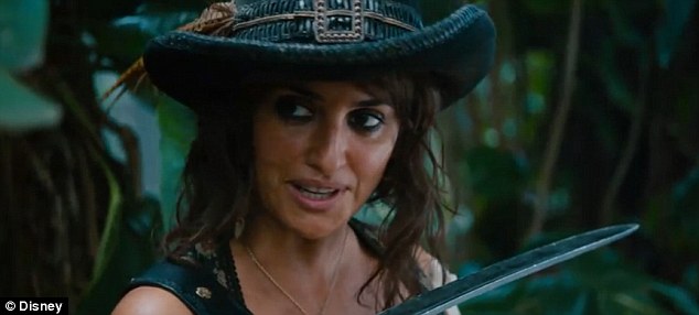 Johnny Depp and Penelope Cruz sizzle in newly-released Pirates of the 