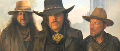 Country music star Dwight Yoakam as the film's villain.