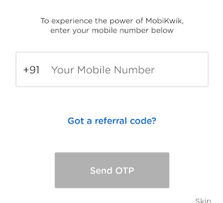 Mobikwik account banana