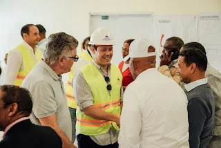 Supervisan avances en construcción de centros penitenciarios en San Juan y Barahona