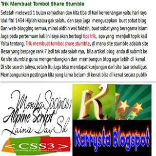 merapikan tulisan blog