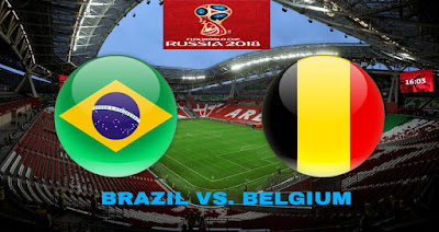 Live Streaming Brazil vs Belgium Suku Akhir Piala Dunia 7.7.2018