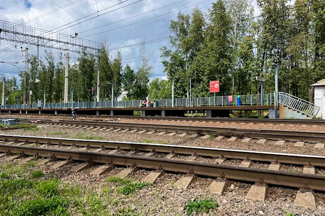 железнодорожная станция МЦД Марк