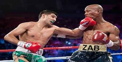Amir Khan Scores Knockout Win Over Zab Judah in Five Rounds