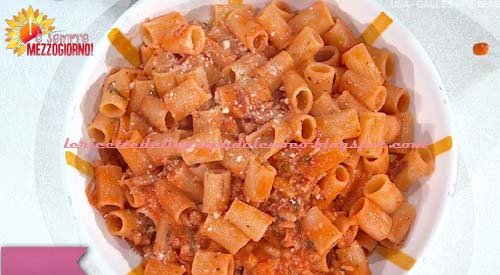 Mezze maniche cannellini e pancetta ricetta Daniele Persegani