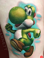 tatuajes de Super Mario