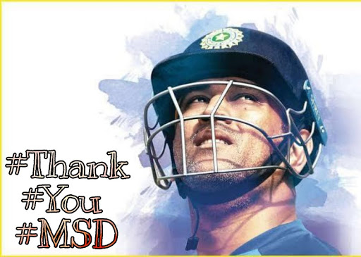 Thank You MSD Images, Thank You MSDhoni Images,Thank You Dhoni Images