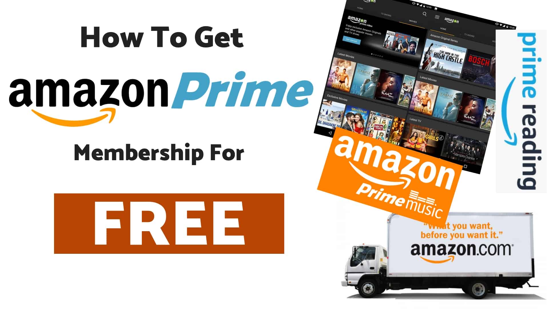 Free Amazon Prime Membership Tricks – Pay Rs.0 & Get Amazon Prime Membership For 30 Days | No Credit / Debit Card Required