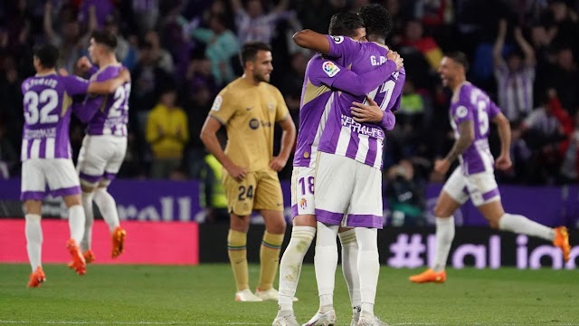 Real Valladolid vs. Barcelona - Football Match Report - May 24, 2023