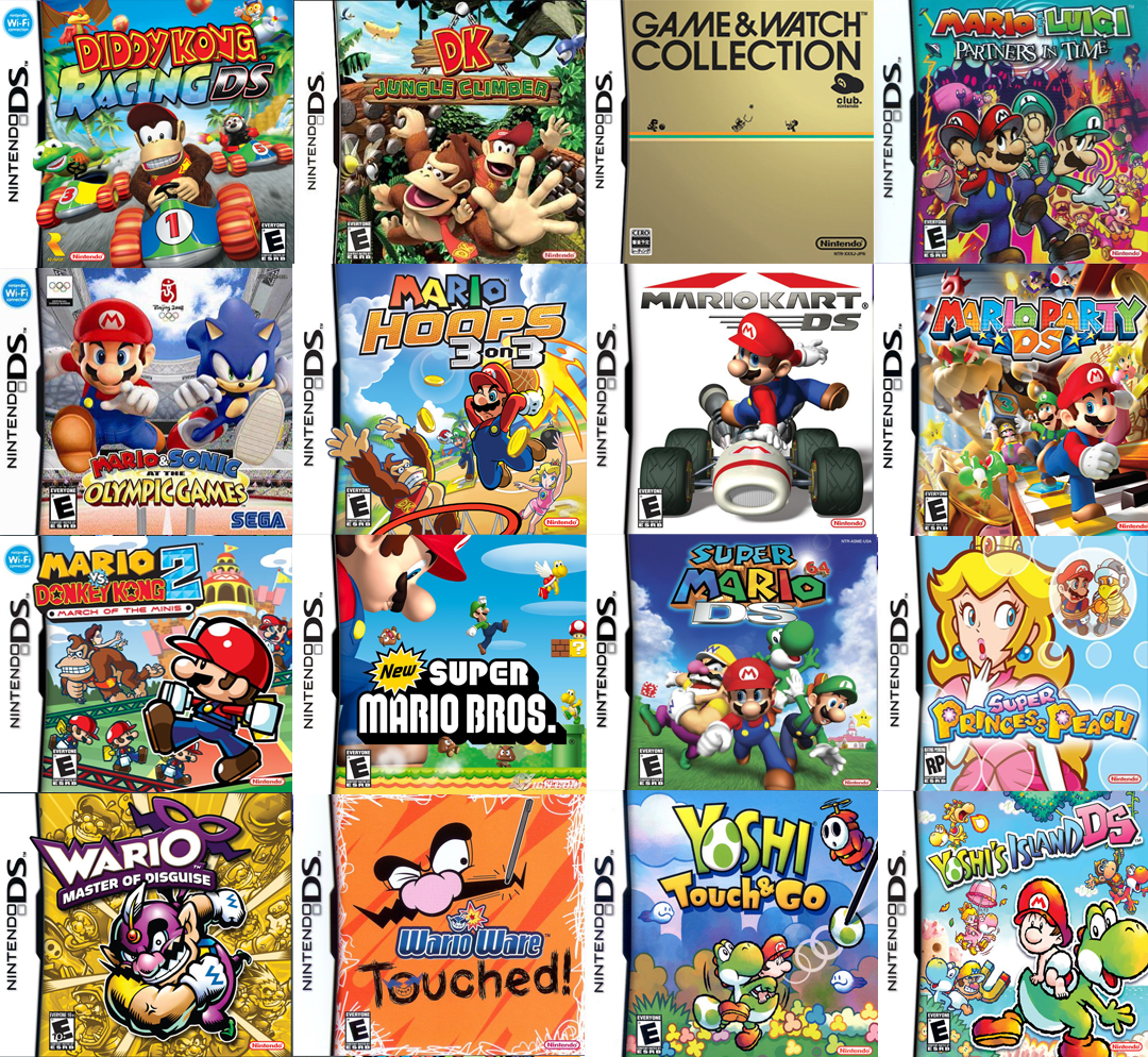 Lista De Todos Los Juegos De Nintendo Ds Mayoria Lista